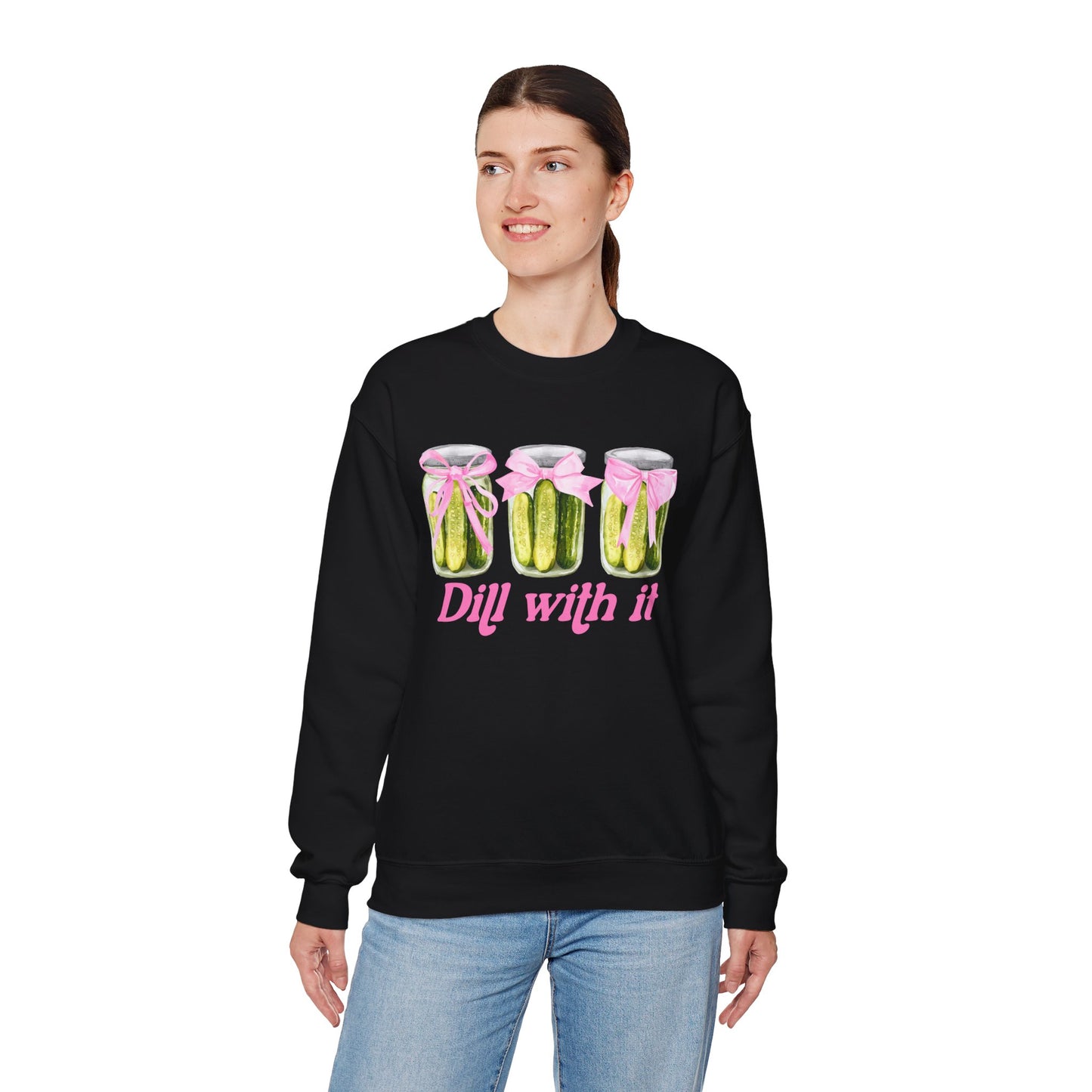 Dill With It Crewneck Sweatshirt