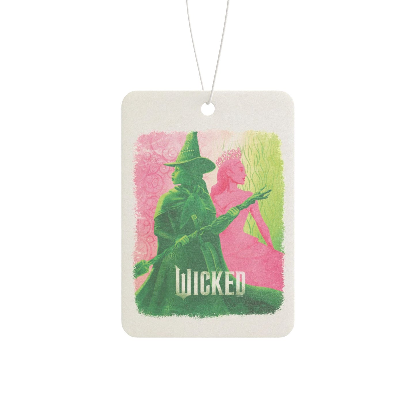 Pink Goes Good With Green Car Air Freshener