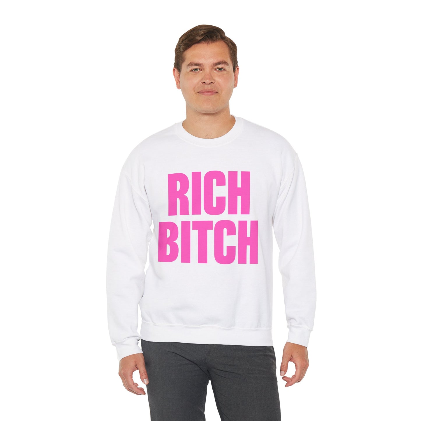 Rich Bitch Crewneck Sweatshirt