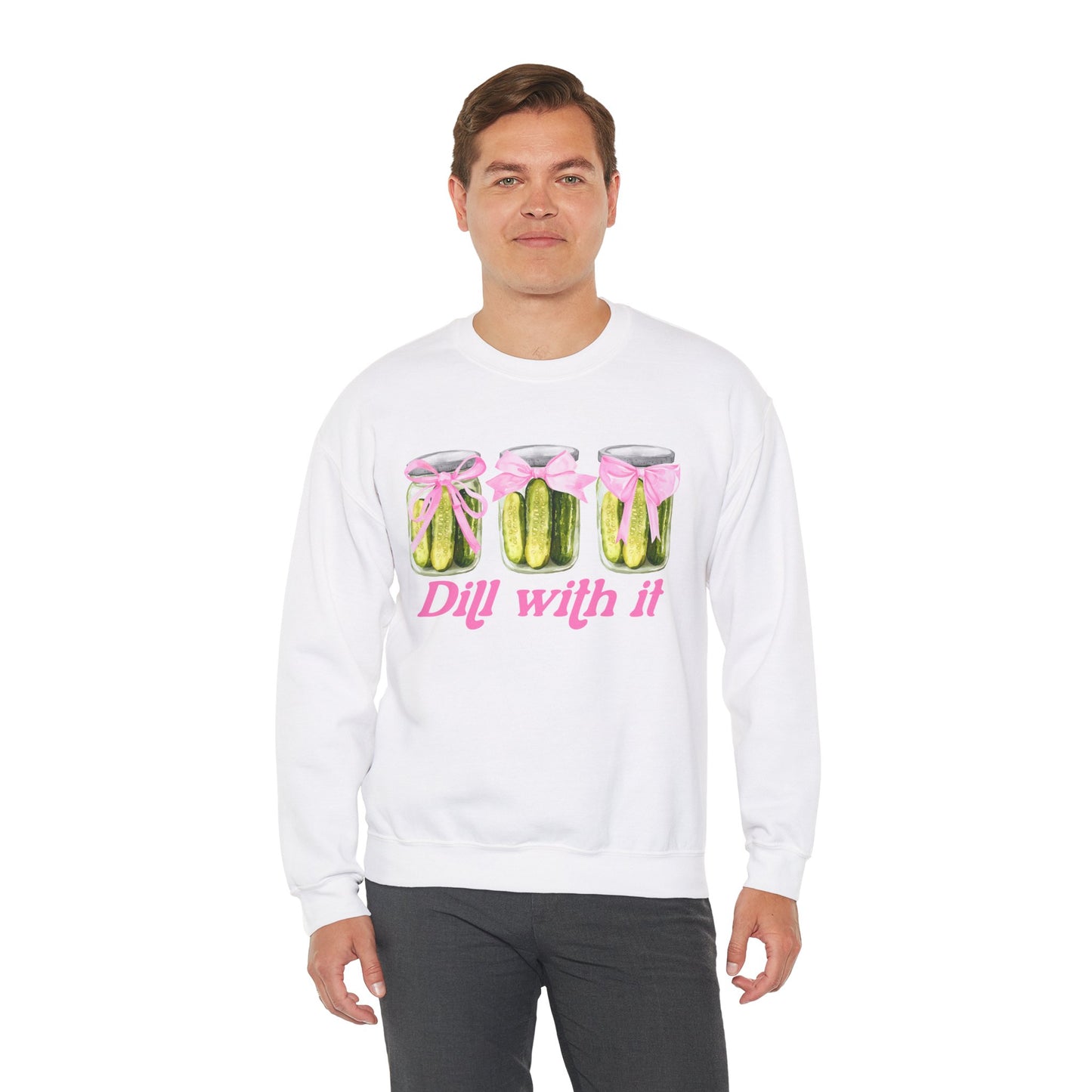Dill With It Crewneck Sweatshirt
