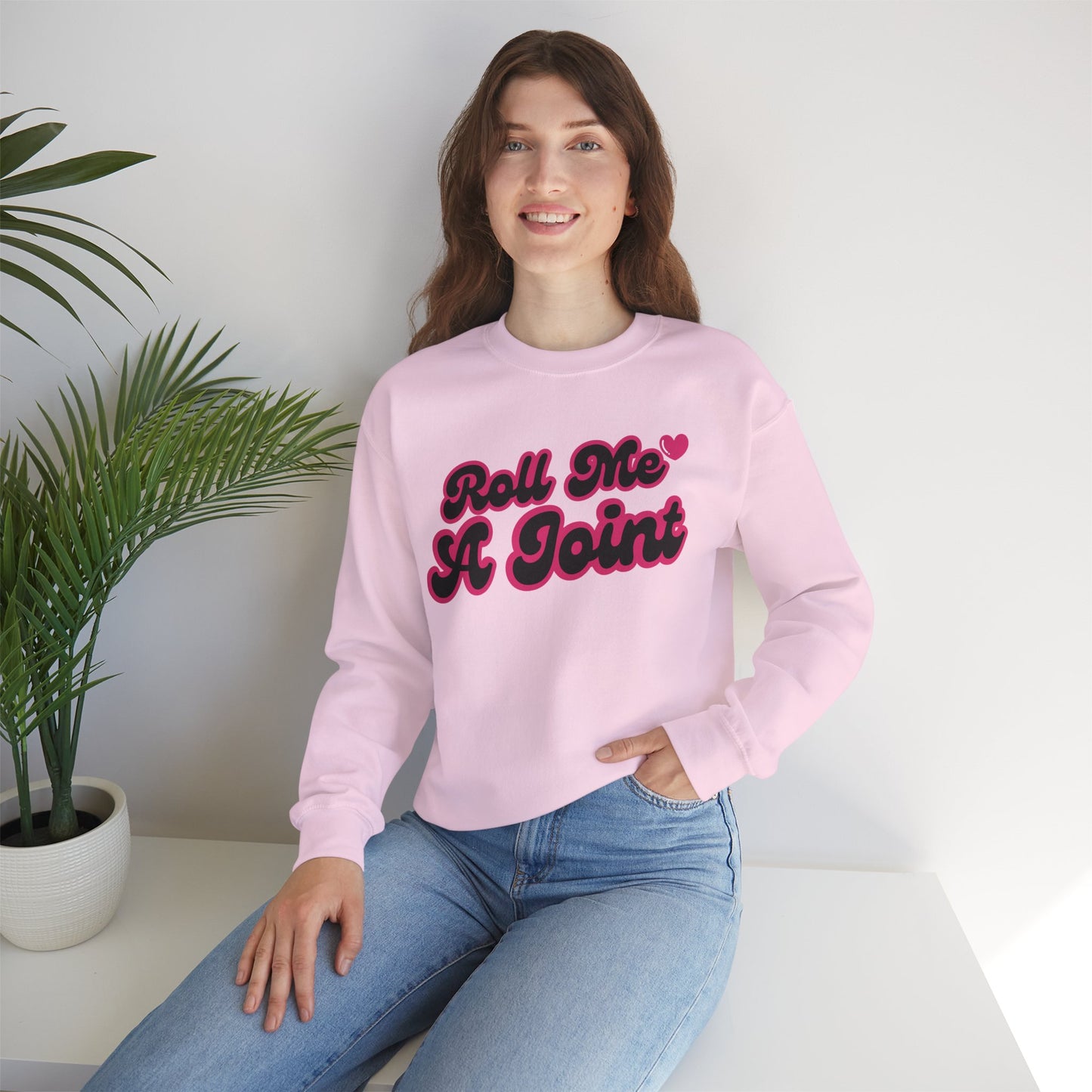 Roll Me A Joint Crewneck Sweatshirt