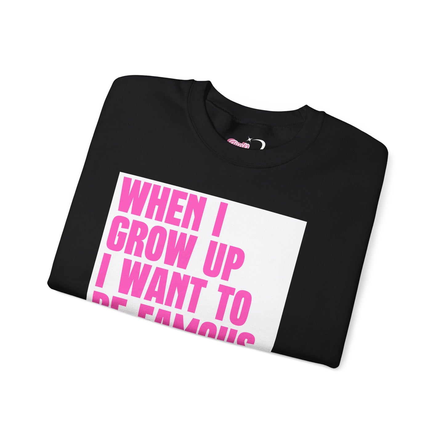 When I Grow Up Crewneck Sweatshirt