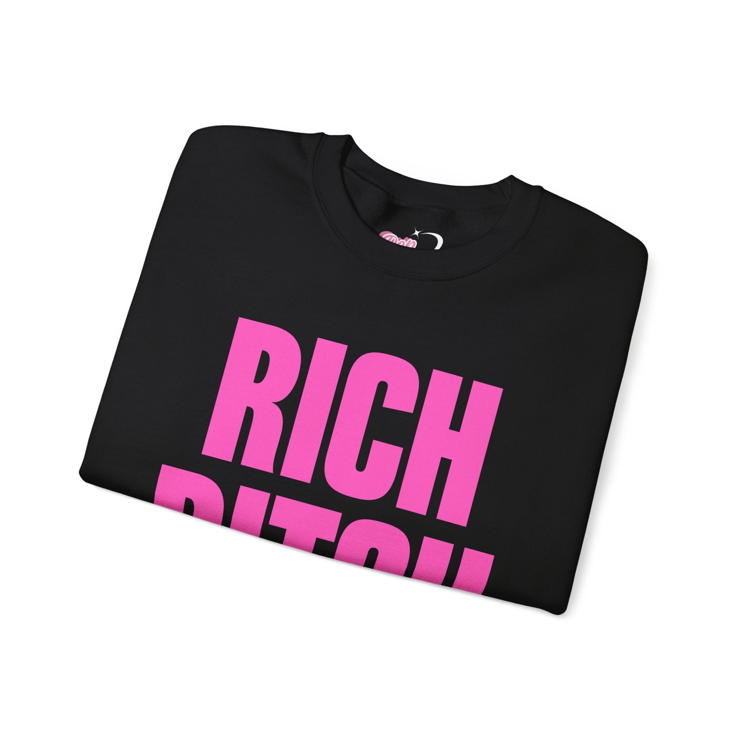 Rich Bitch Crewneck Sweatshirt