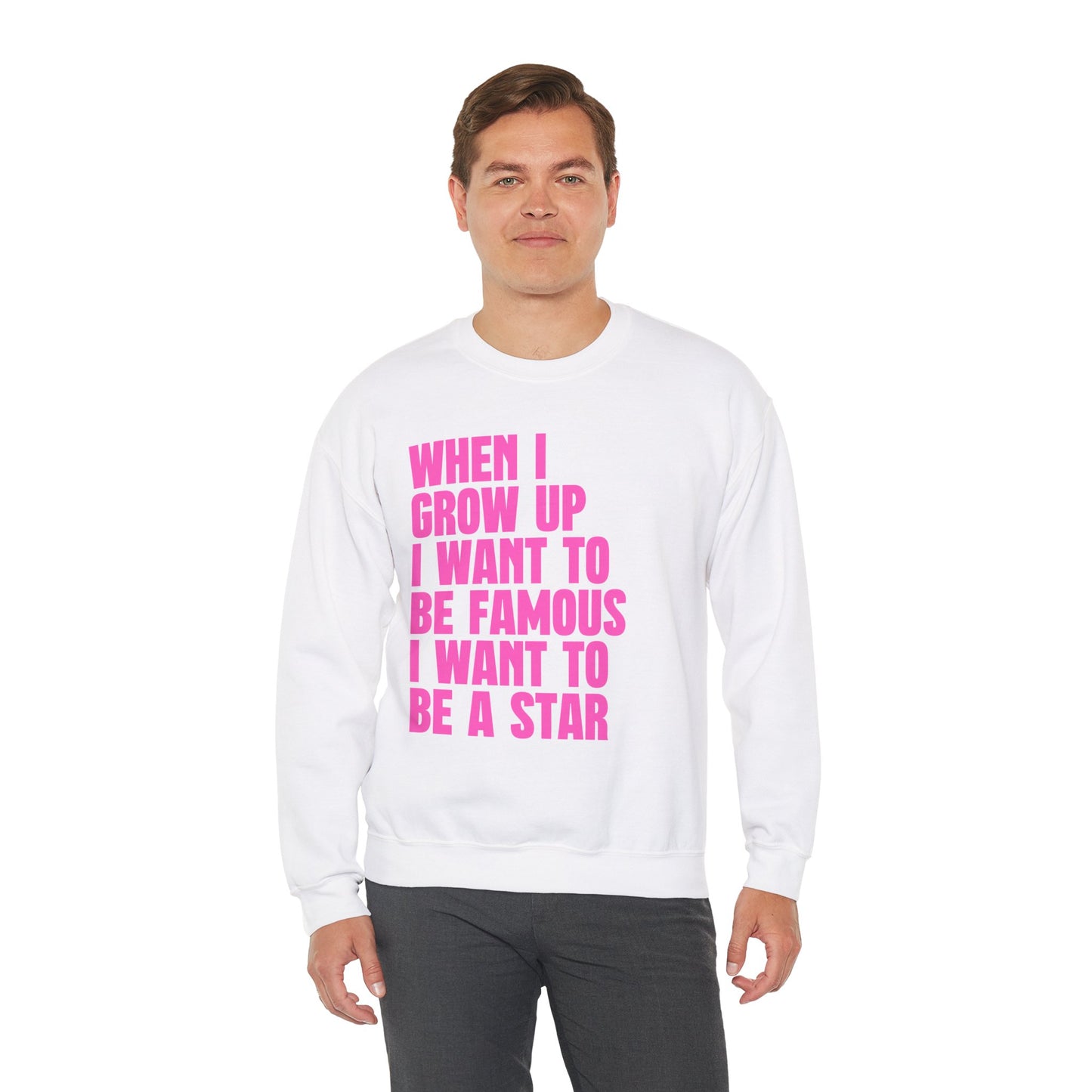 When I Grow Up Crewneck Sweatshirt