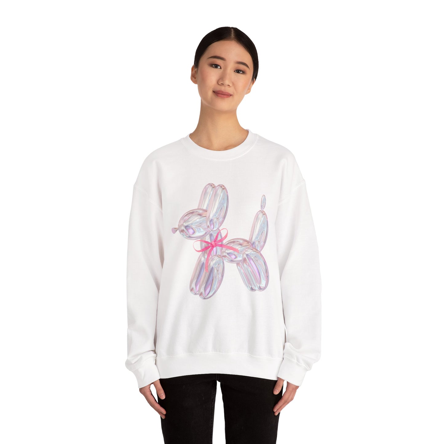 Coquette Balloon Dog Crewneck Sweatshirt