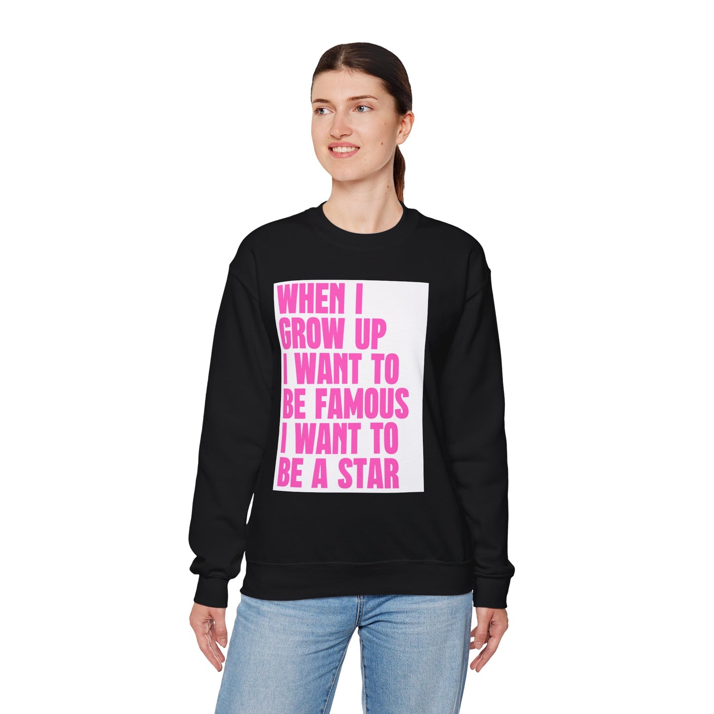 When I Grow Up Crewneck Sweatshirt