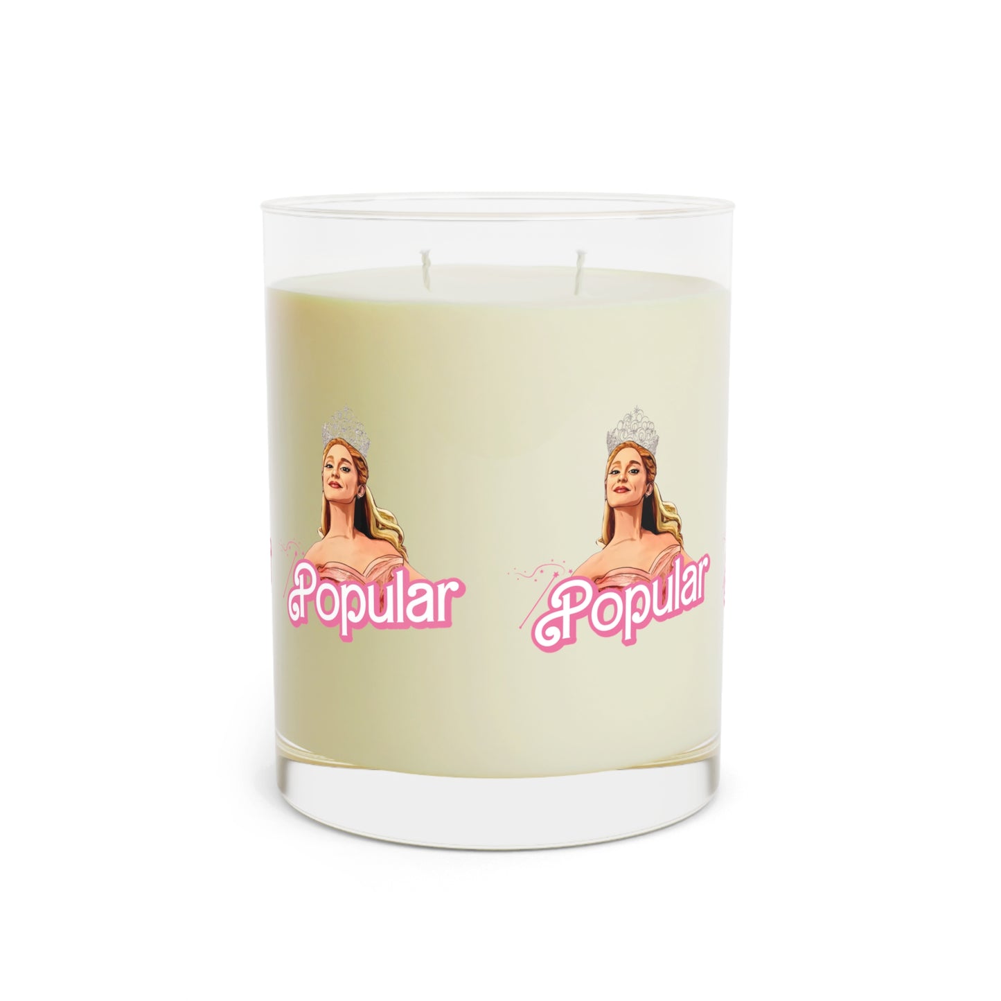 Popular Scented Candle - Full Glass, 11oz