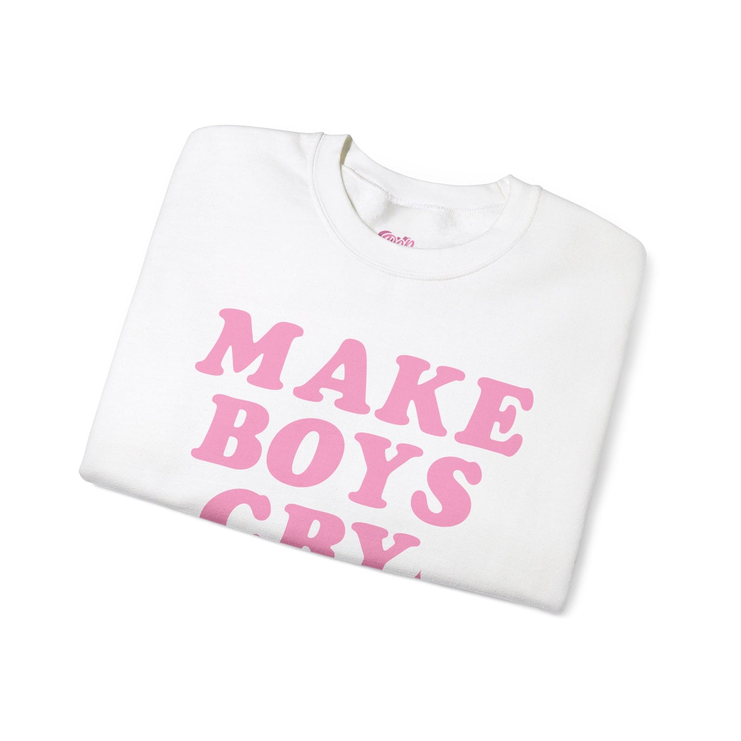 Make Boys Cry Crewneck Sweatshirt