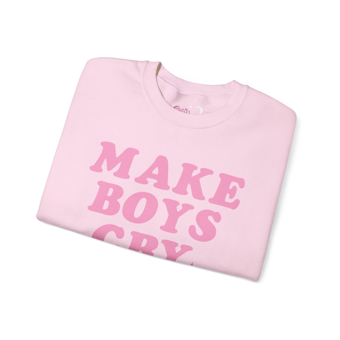 Make Boys Cry Crewneck Sweatshirt