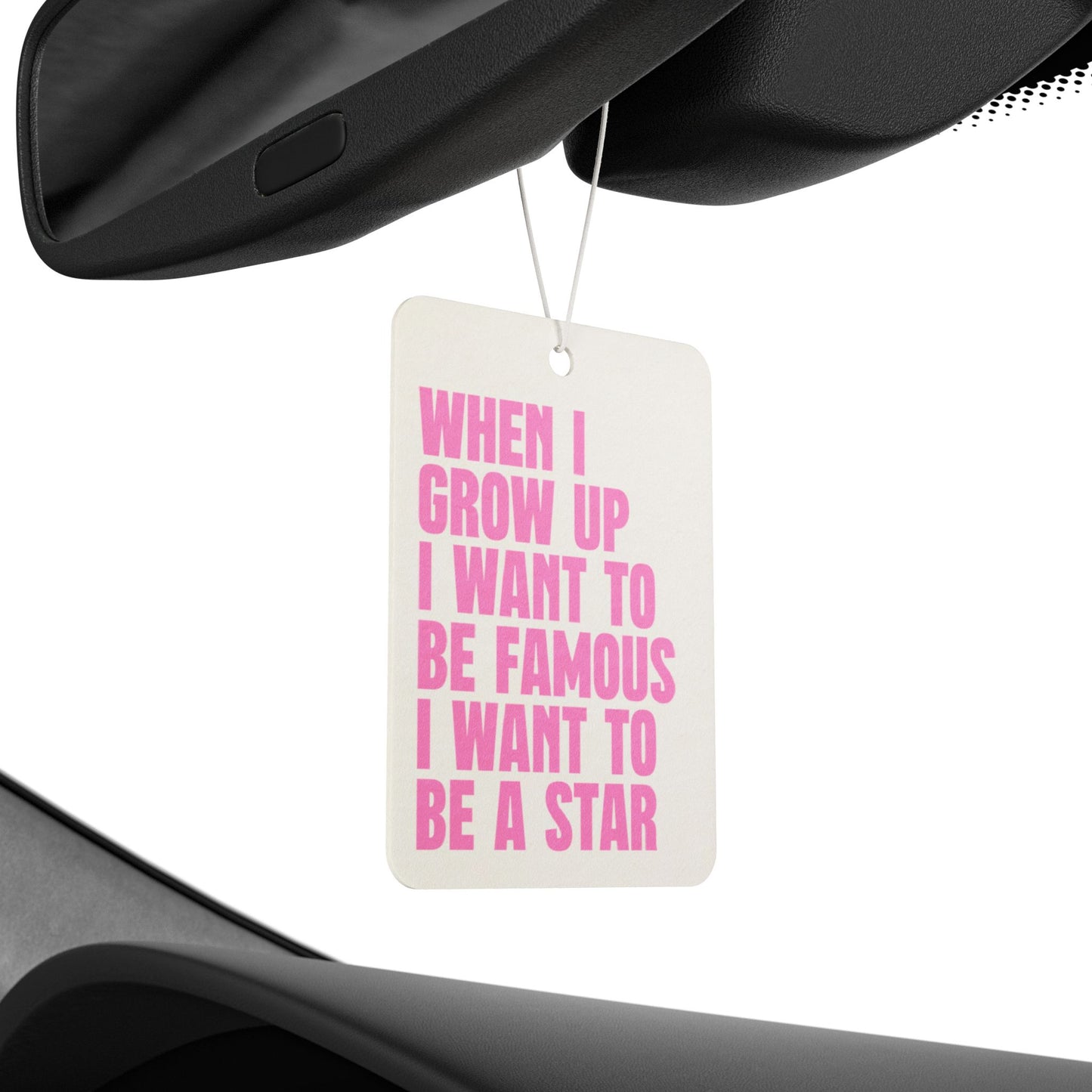 When I Grow Up Car Air Freshener