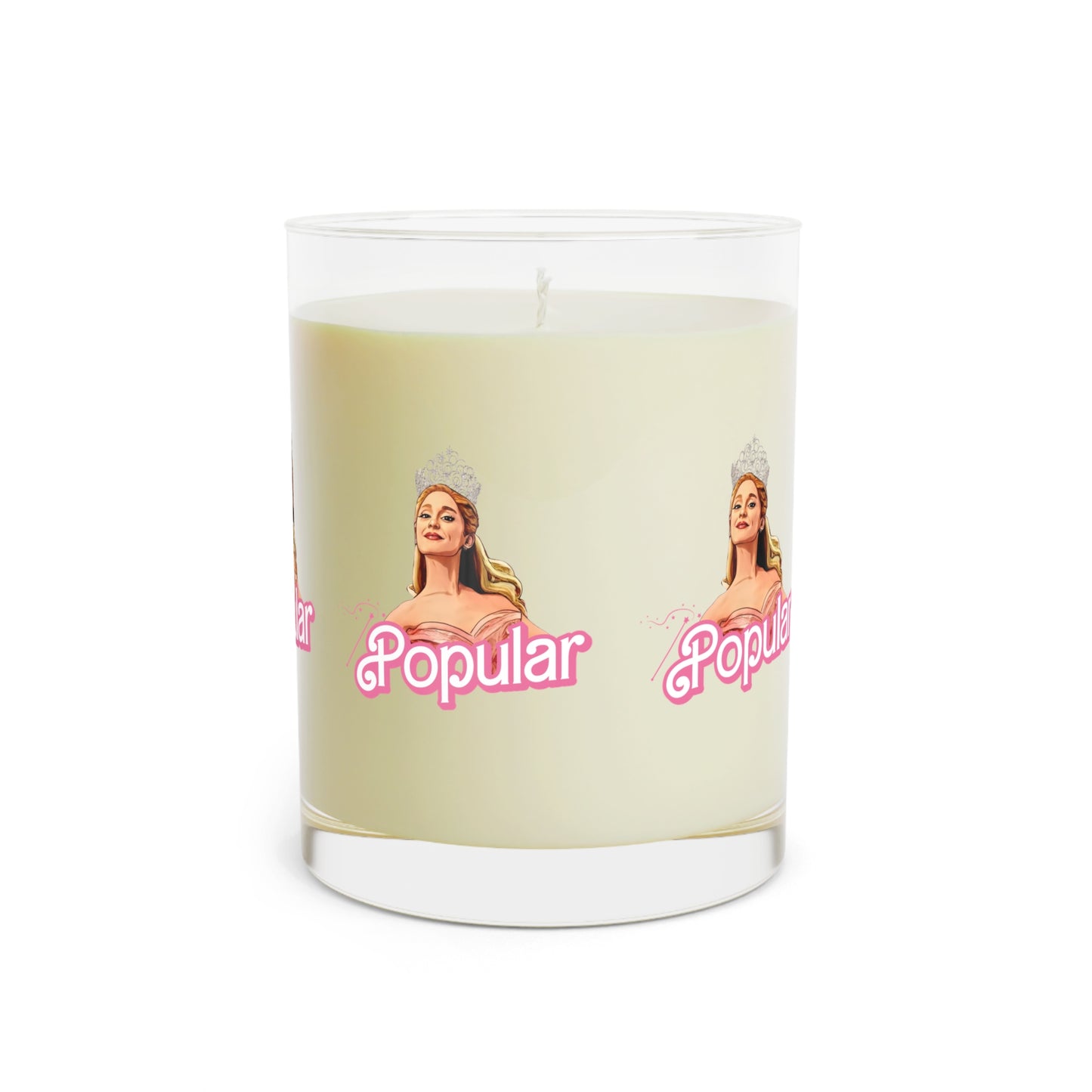Popular Scented Candle - Full Glass, 11oz
