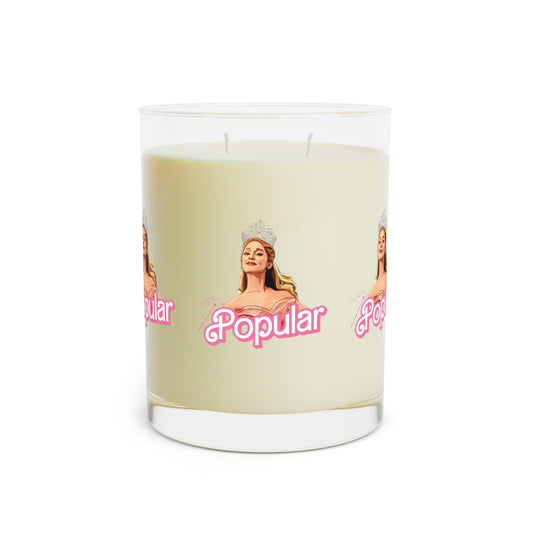 Popular Scented Candle - Full Glass, 11oz