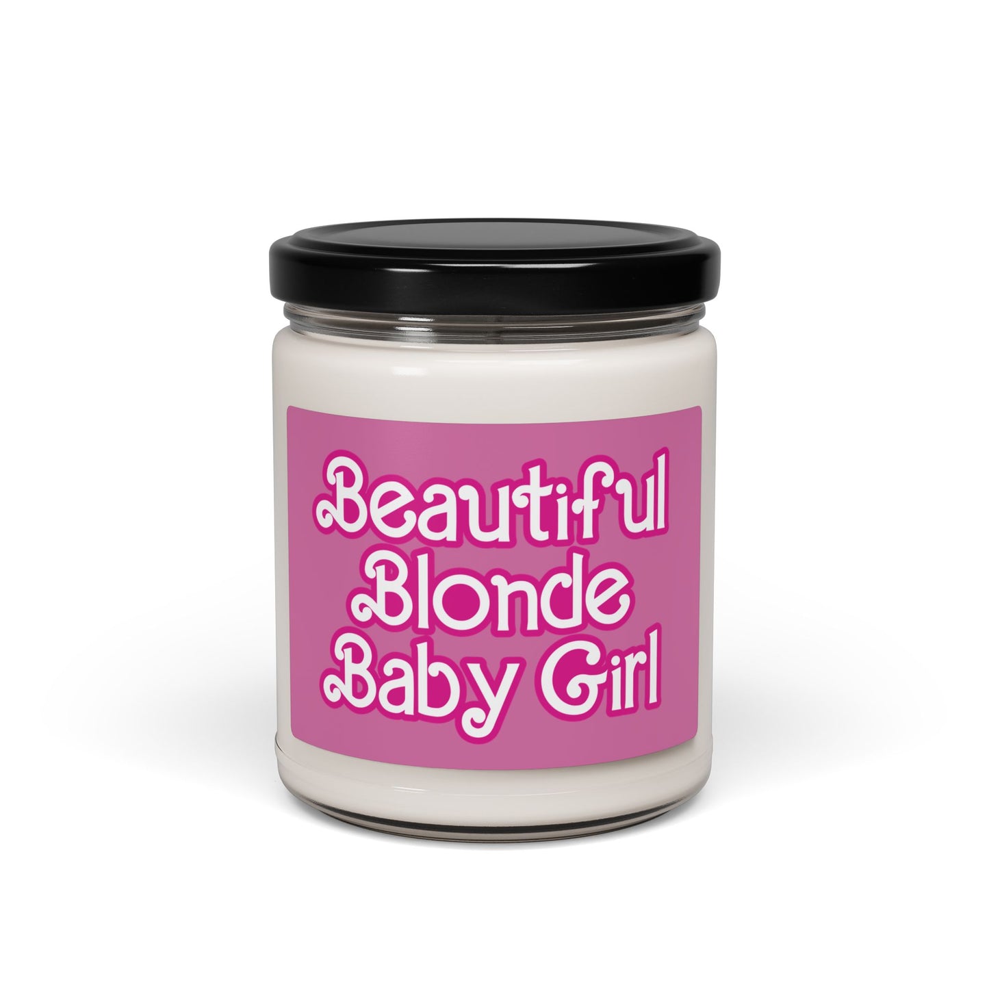 Beautiful Blonde Baby Girl Candle, 9oz