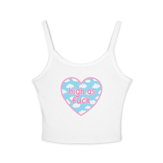 High As F*ck Tank Top